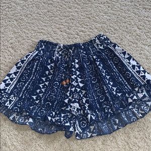 PATTERNED SHORTS
